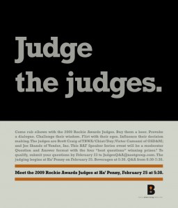 Judge the Judges - BAF Event