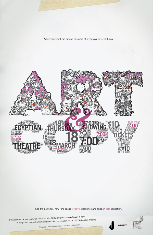 ART & COPY Poster